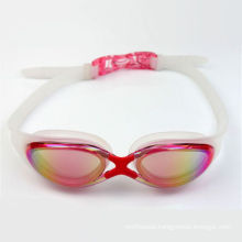 Fashion Colorful Silicone Rubber Swim Glasses with RoHS Certify